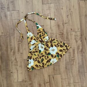 Floral Halter Top